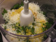 Parsley, Pine Nuts, Parmesan, and Lemon