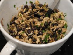 Stir in Chopped Cilantro
