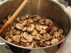 Saute Mushrooms