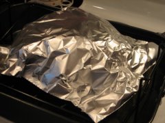 Tent with Foil