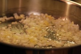 Cook the Onions and Garlic Cook the Onions and Garlic