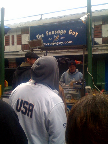 Sausage Guy via iPhone