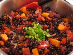 Add the Beans & Jalapeño