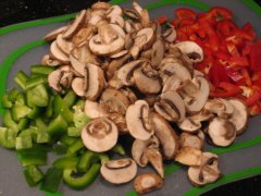Peppers & Mushrooms