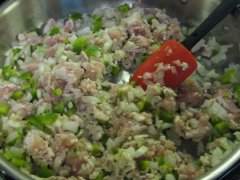 Peppers, Onions & Turkey