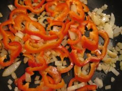 Peppers, Onions, & Garlic 
