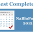 Thumbnail image for Quest Complete: NaBloPoMo 2012